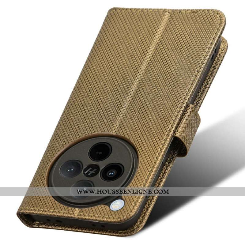 Housse Oppo Find X8 Points à Lanière