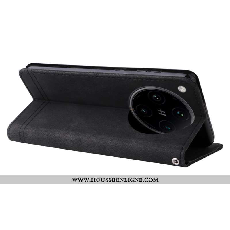 Housse Oppo Find X8 Pro Classique Vintage à Lanière