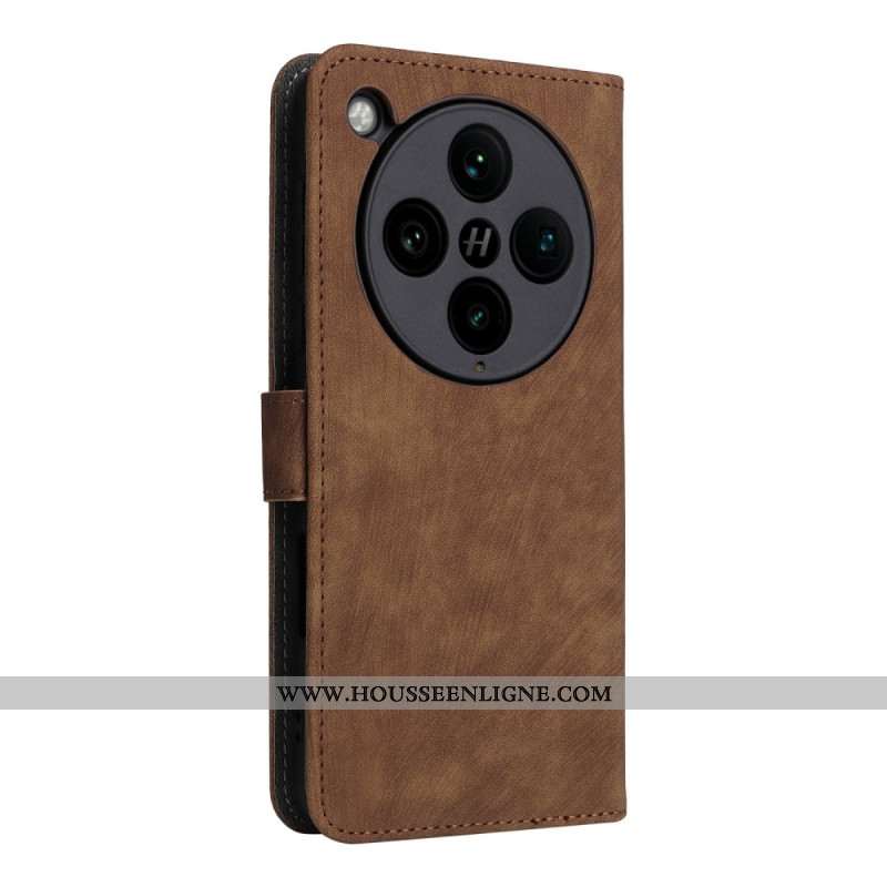 Housse Oppo Find X8 Pro Effet Daim Protection RFID