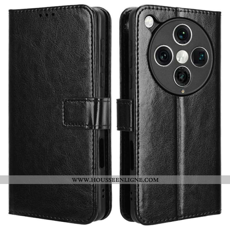 Housse Oppo Find X8 Pro Simili Cuir Flashy