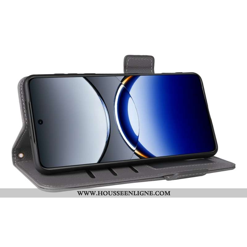 Housse Oppo Find X8 Pro Texture Litchi à Lanière