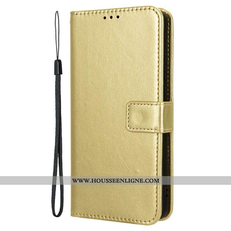 Housse Oppo Find X8 Simili Cuir Flashy