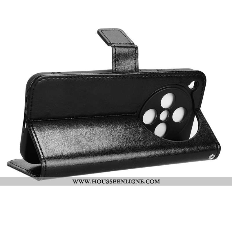 Housse Oppo Find X8 Simili Cuir Flashy