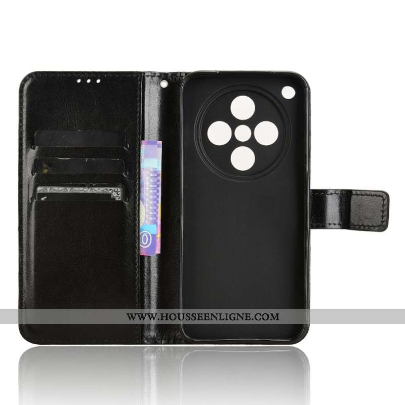 Housse Oppo Find X8 Simili Cuir Flashy