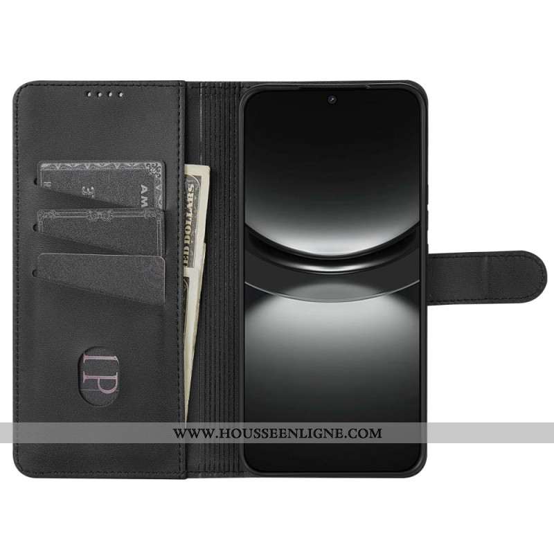 Housse Oppo Find X8 Simili Cuir Uni AZNS