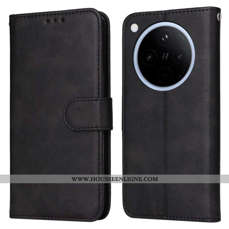 Housse Oppo Find X8 Simili Cuir à Lanière