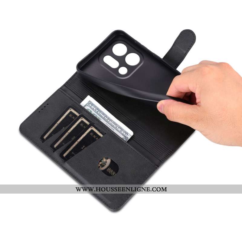 Housse Oppo Find X9 5G Effet Cuir AZNS