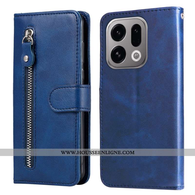 Housse Oppo Find X9 5G Poche Zippée