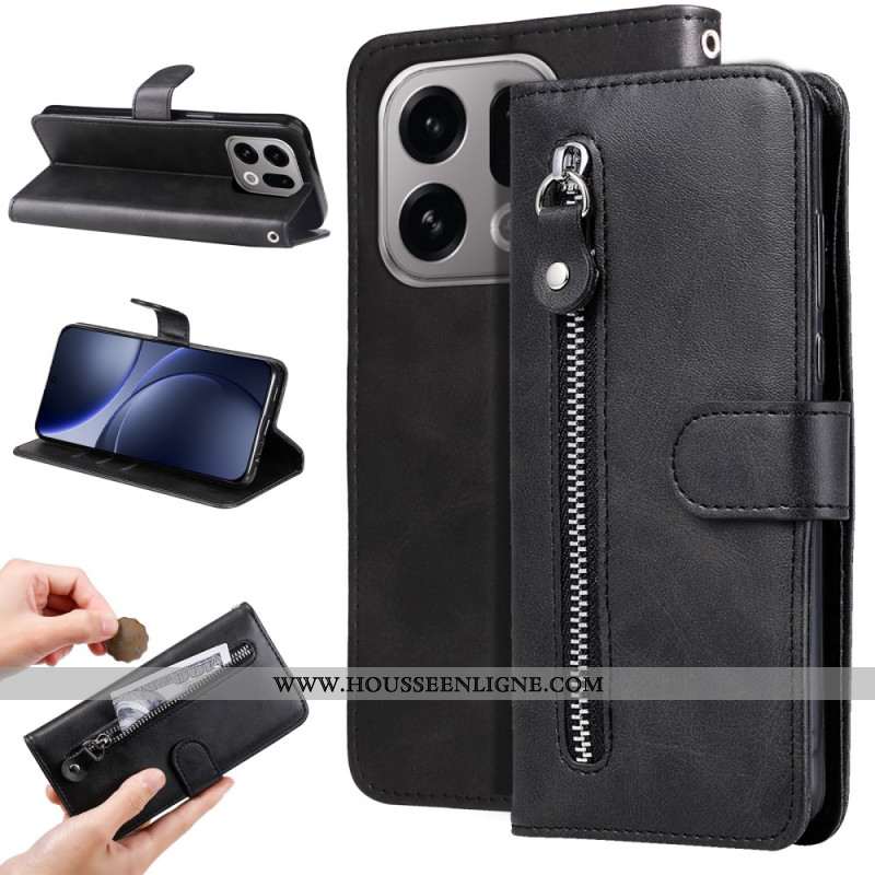 Housse Oppo Find X9 5G Poche Zippée