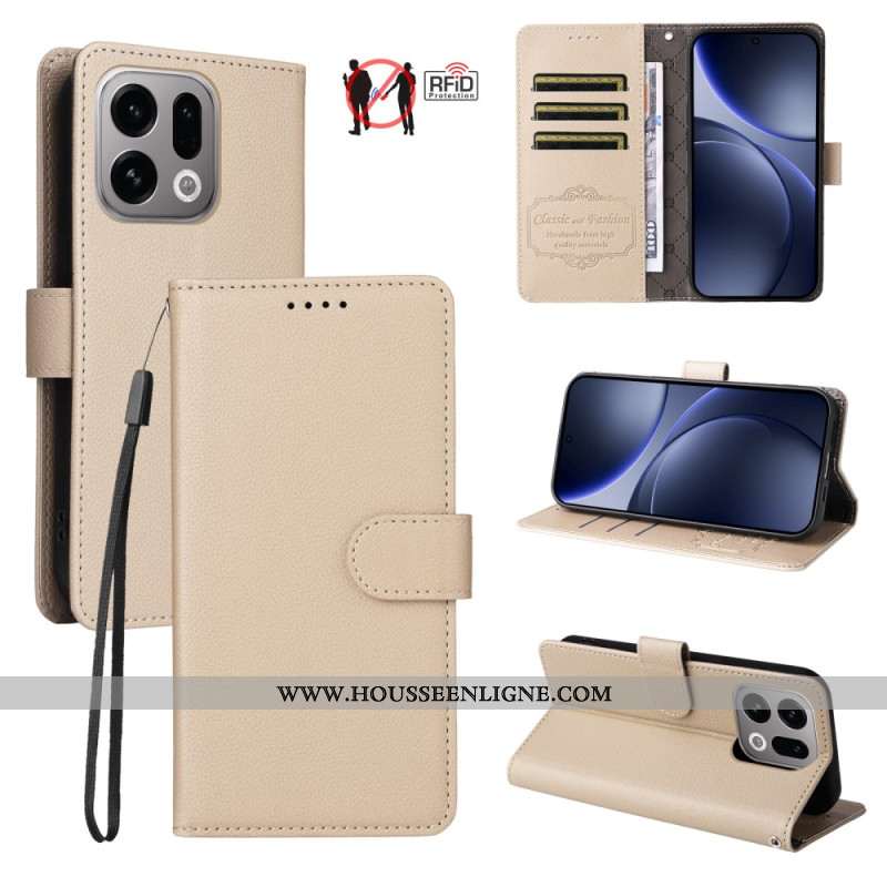 Housse Oppo Find X9 5G Protection RFID