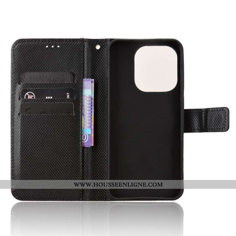 Housse Oppo Find X9 5G Texture Diamants