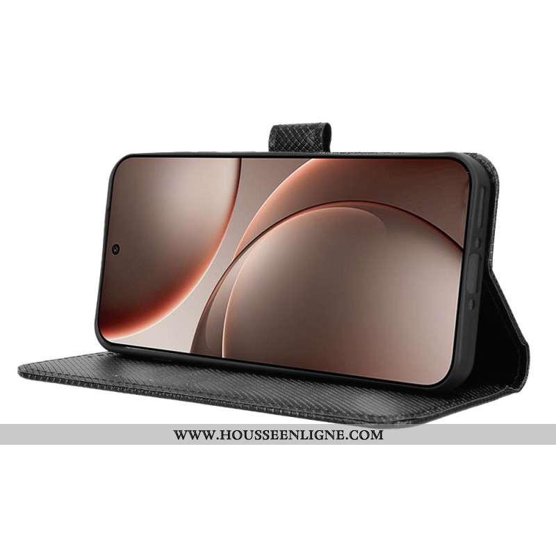 Housse Oppo Find X9 5G Texture Diamants