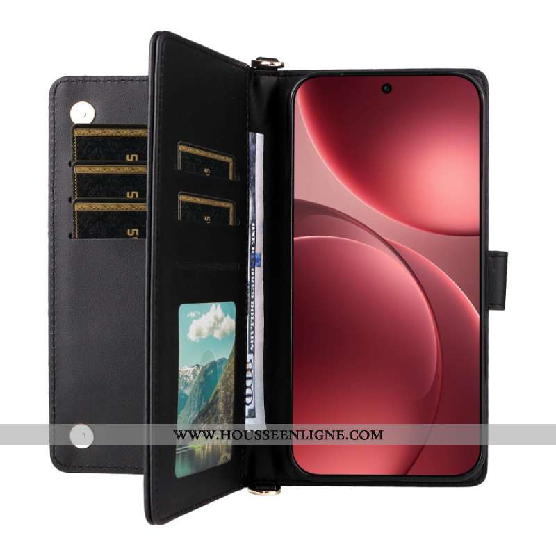 Housse Oppo Find X9 Pro 5G Matelassée avec Sangles