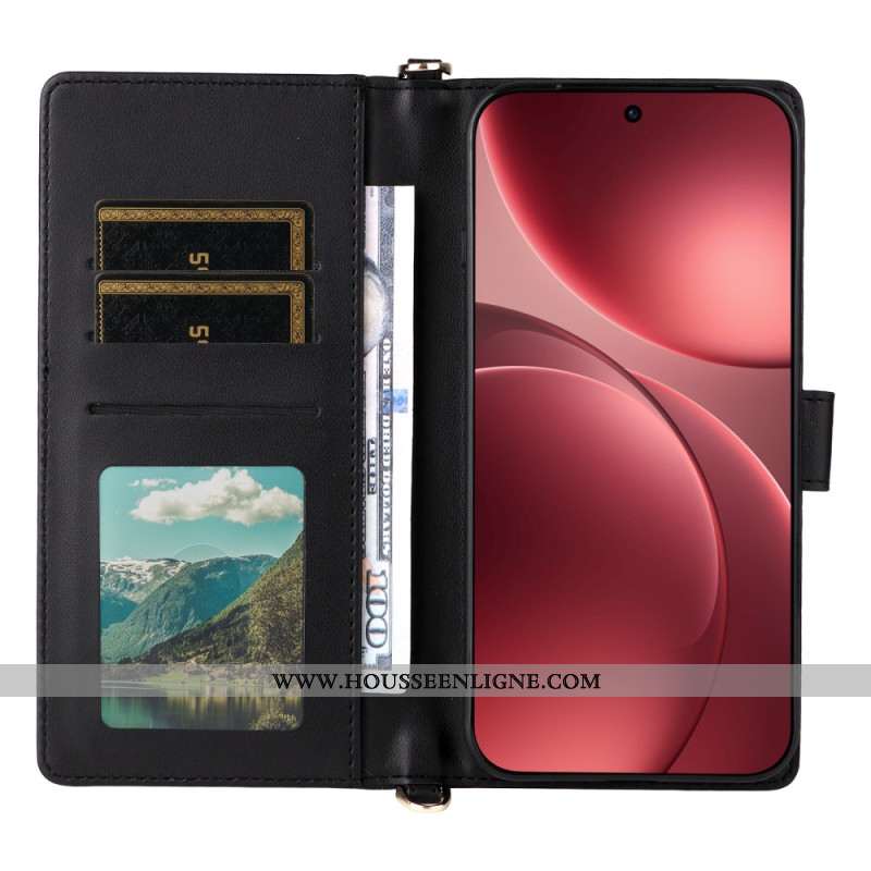 Housse Oppo Find X9 Pro 5G Matelassée avec Sangles