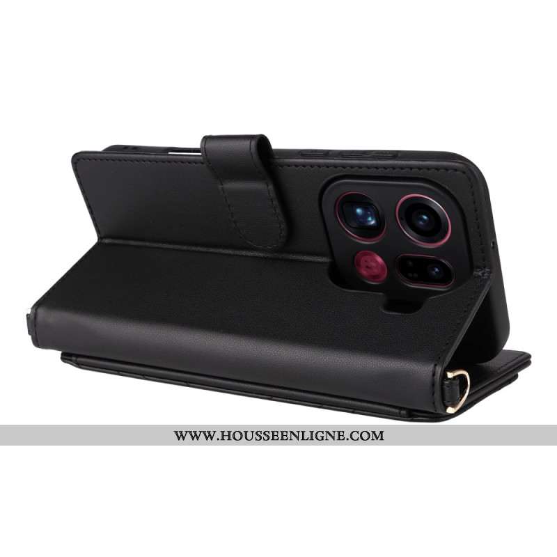 Housse Oppo Find X9 Pro 5G Matelassée avec Sangles