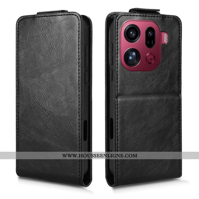 Housse Oppo Find X9 Pro 5G Rabat Vertical