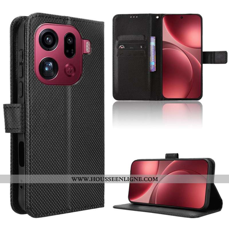 Housse Oppo Find X9 Pro 5G Texture Diamants