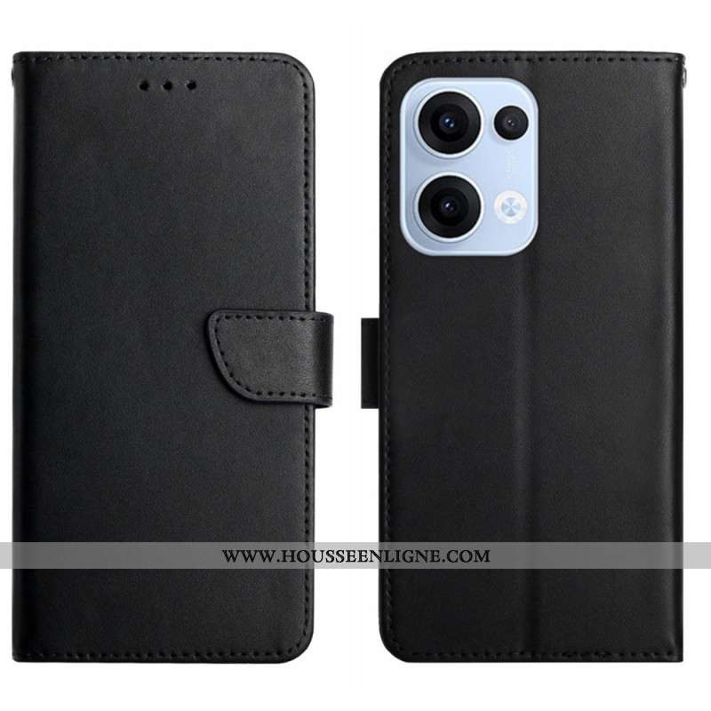 Housse Oppo Reno 13 5G Cuir Nappa