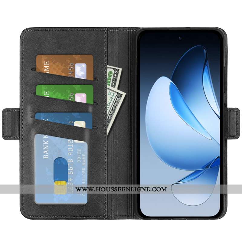 Housse Oppo Reno 13 5G Double Fermoir