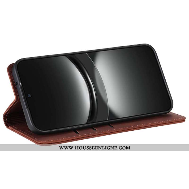 Housse Oppo Reno 13 5G Effet Cuir AZNS