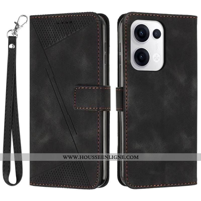 Housse Oppo Reno 13 5G Lignes Géométriques