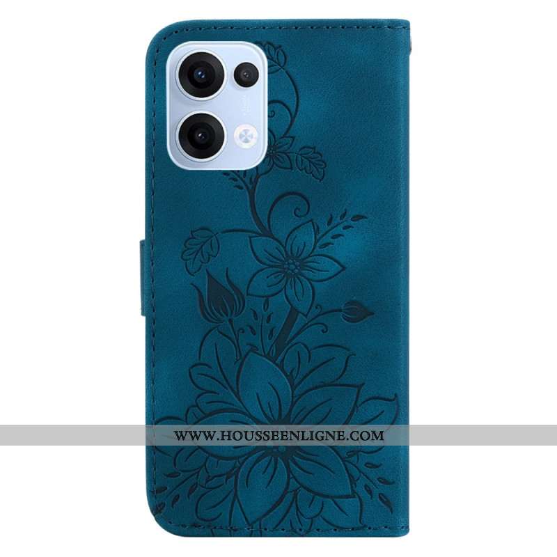 Housse Oppo Reno 13 5G Mootif Fleur de Lys