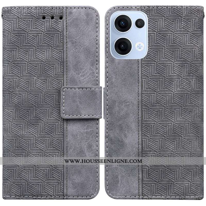 Housse Oppo Reno 13 5G Motif Tissé