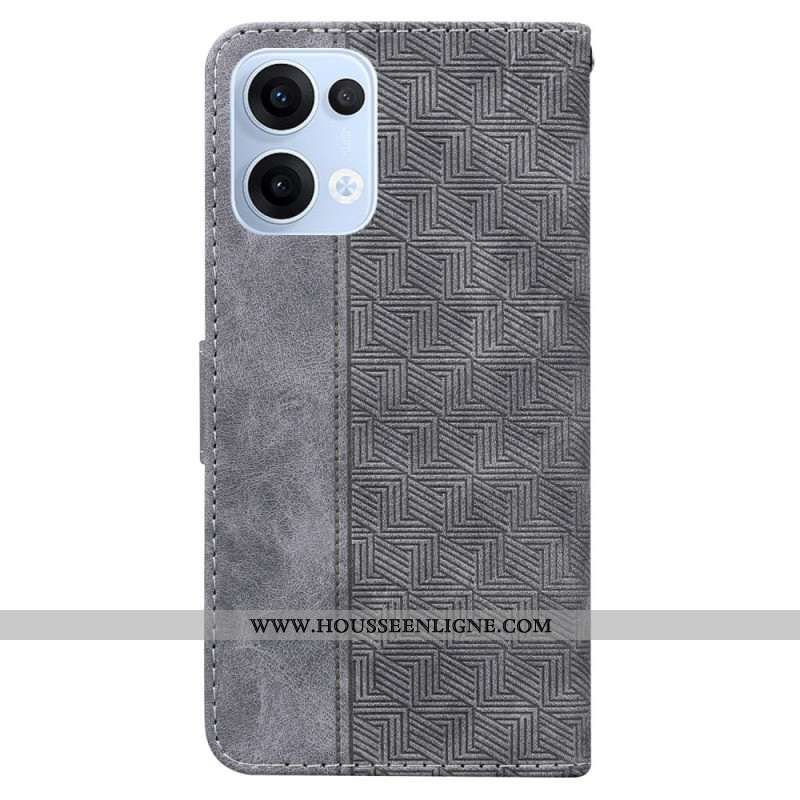 Housse Oppo Reno 13 5G Motif Tissé