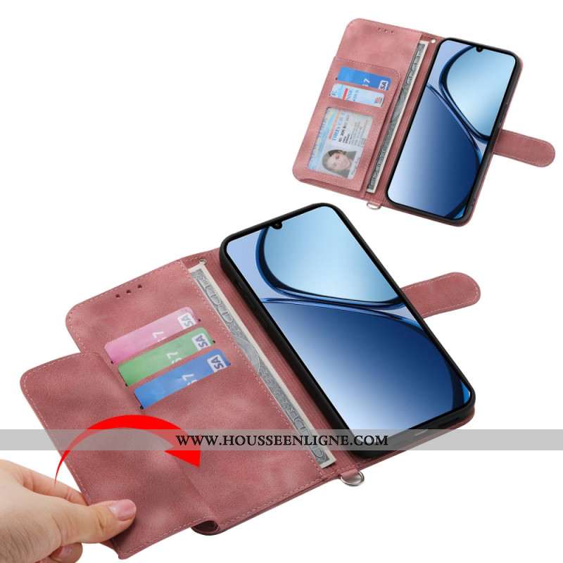 Housse Oppo Reno 13 5G Portefeuille Motif Mandala