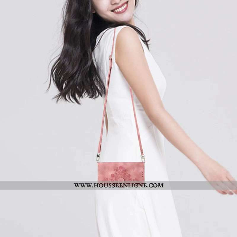 Housse Oppo Reno 13 5G Portefeuille Motif Mandala