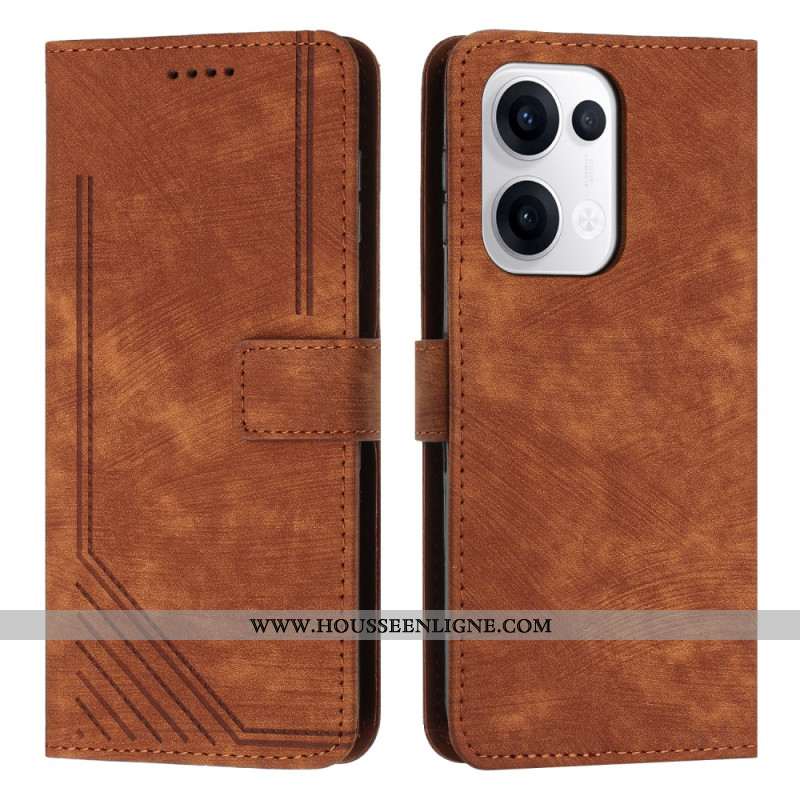 Housse Oppo Reno 13 5G Style Rétro