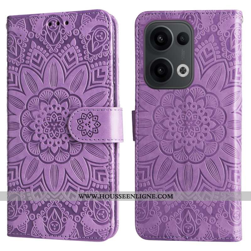 Housse Oppo Reno 13 5G Tournesol