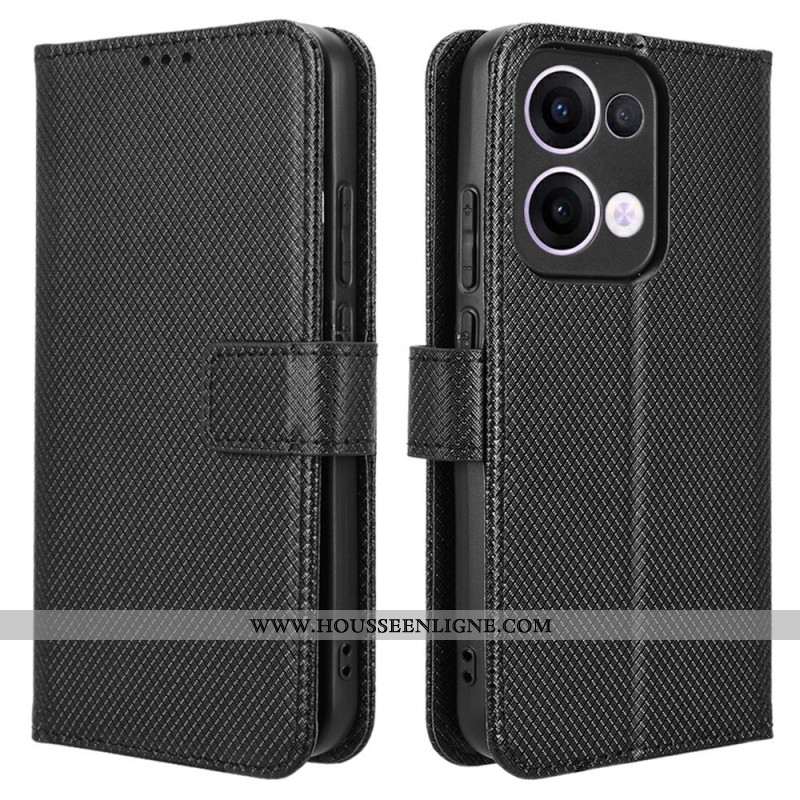 Housse Oppo Reno 13 Points à Lanière