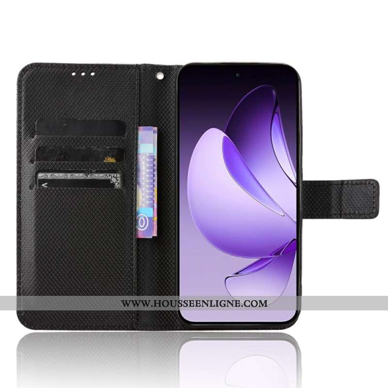 Housse Oppo Reno 13 Points à Lanière