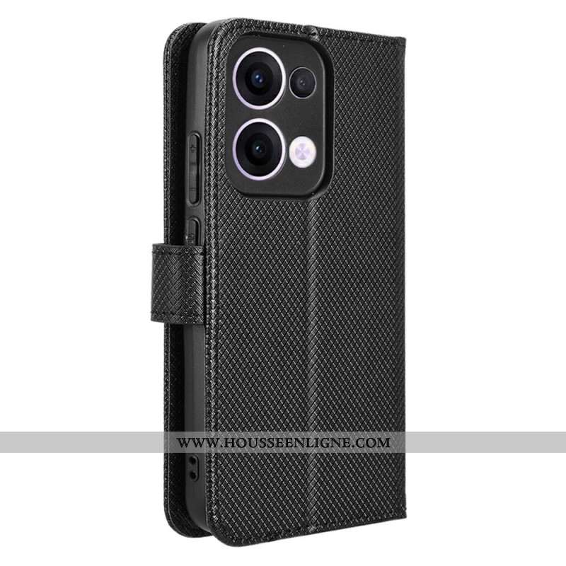 Housse Oppo Reno 13 Points à Lanière