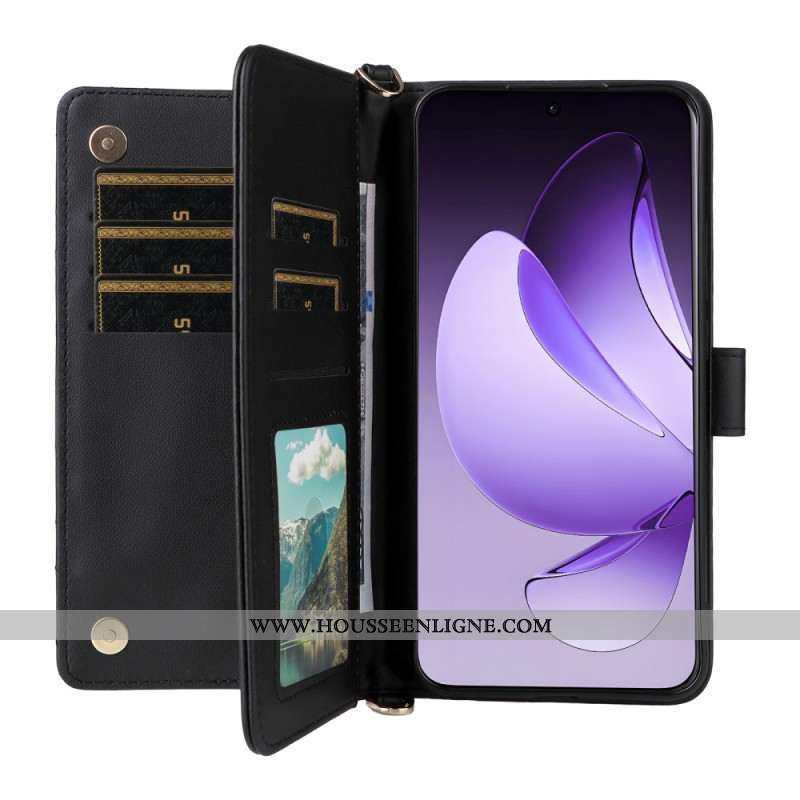 Housse Oppo Reno 13 Pro 5G Design Rétro Bandoulière