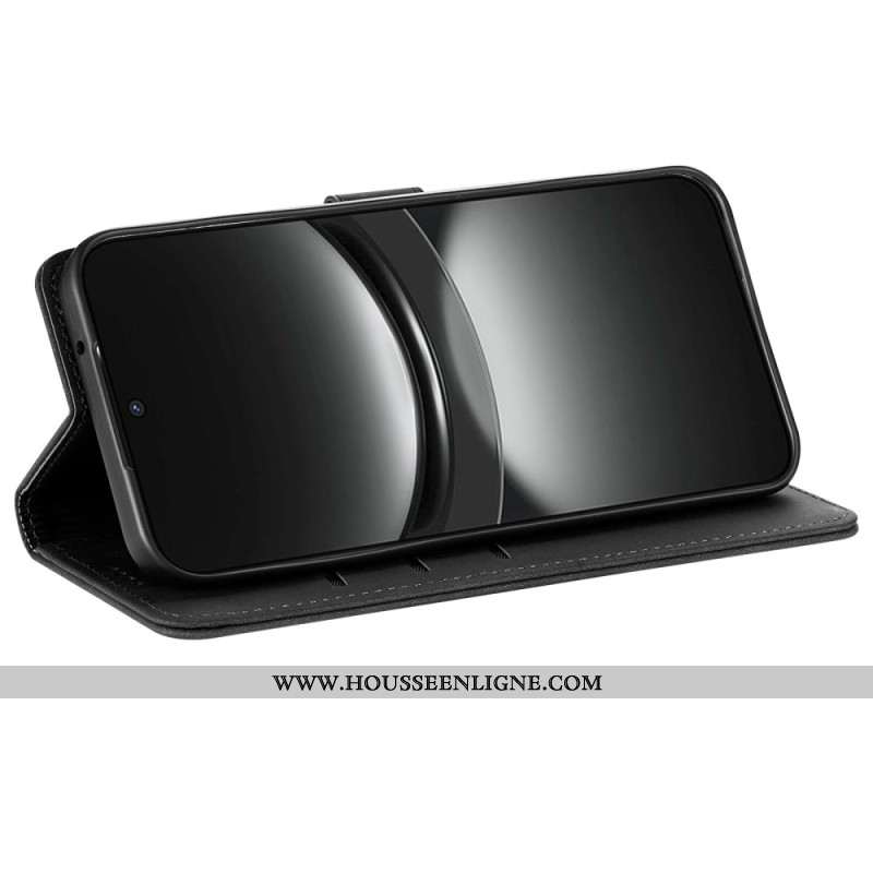 Housse Oppo Reno 13 Pro 5G Effet Cuir AZNS