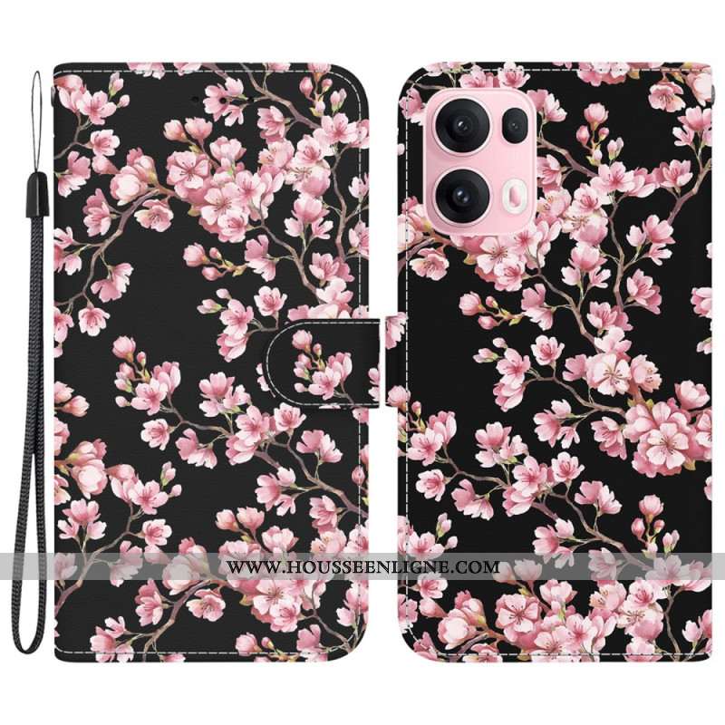 Housse Oppo Reno 13 Pro 5G Fleurs de Prunier