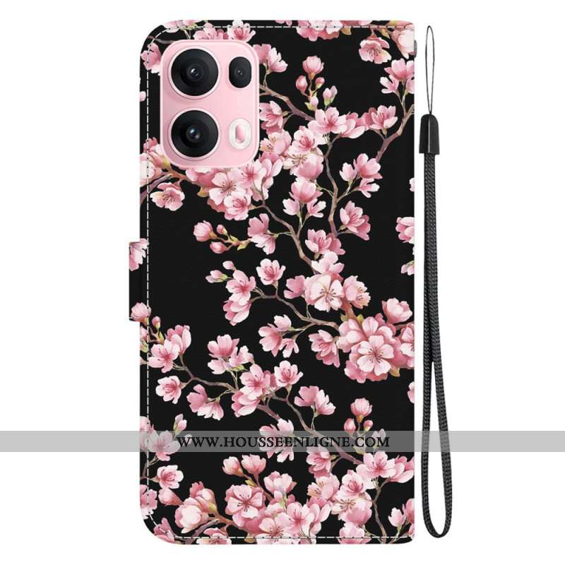 Housse Oppo Reno 13 Pro 5G Fleurs de Prunier