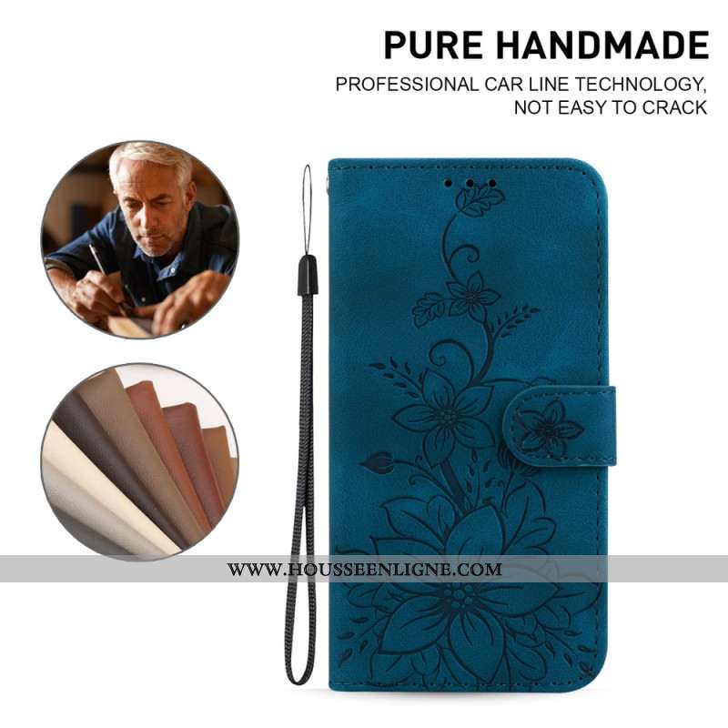 Housse Oppo Reno 13 Pro 5G Motif Fleur de Lys