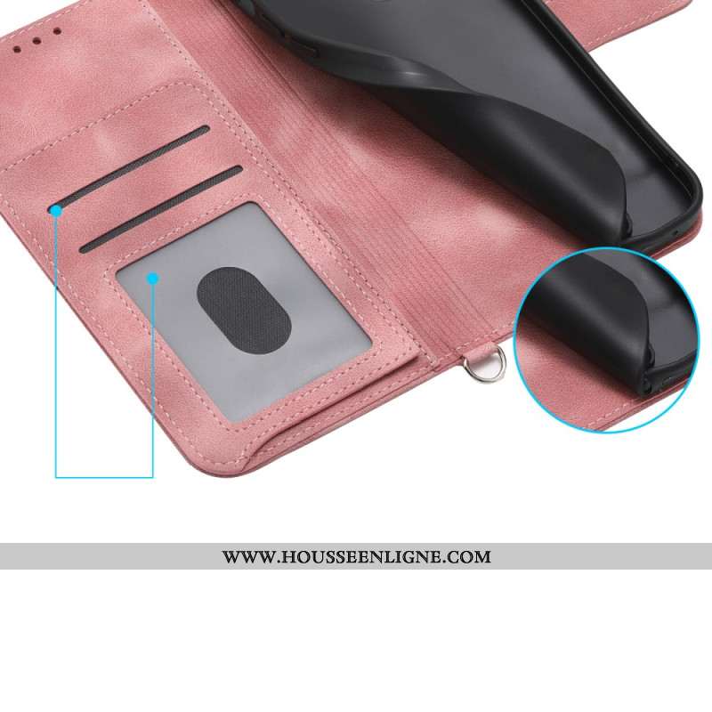 Housse Oppo Reno 13 Pro 5G Motif Floral et Bandoulière