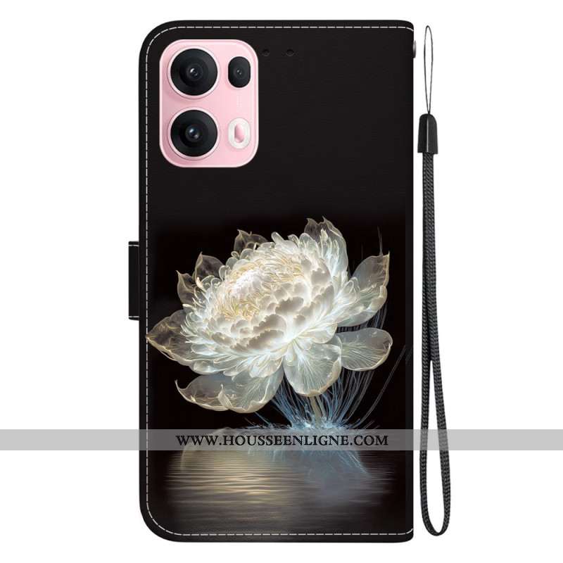 Housse Oppo Reno 13 Pro 5G Pivoine Cristal