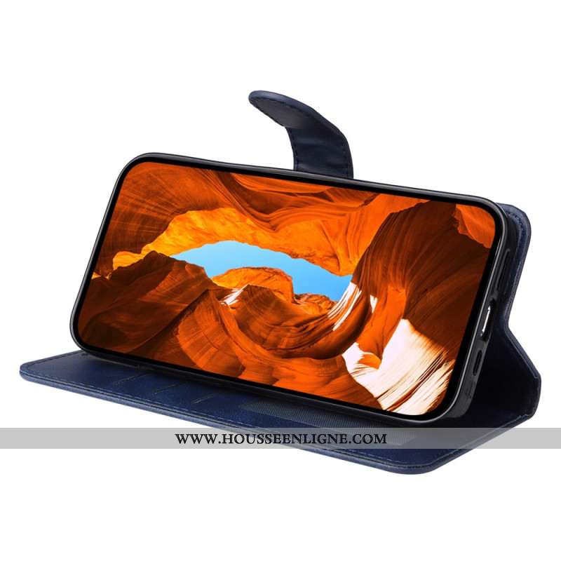 Housse Oppo Reno 13 Pro 5G Simili Cuir Uni à Lanière