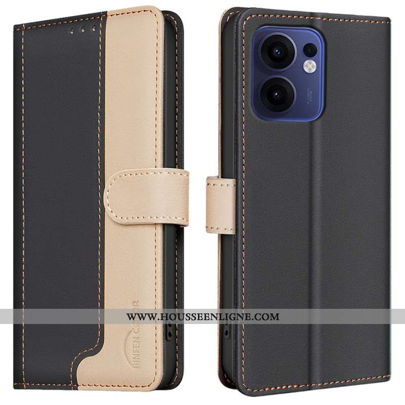 Housse Oppo Reno 13F 4G / 5G / FS 5G Bicolore BINFEN COLOR