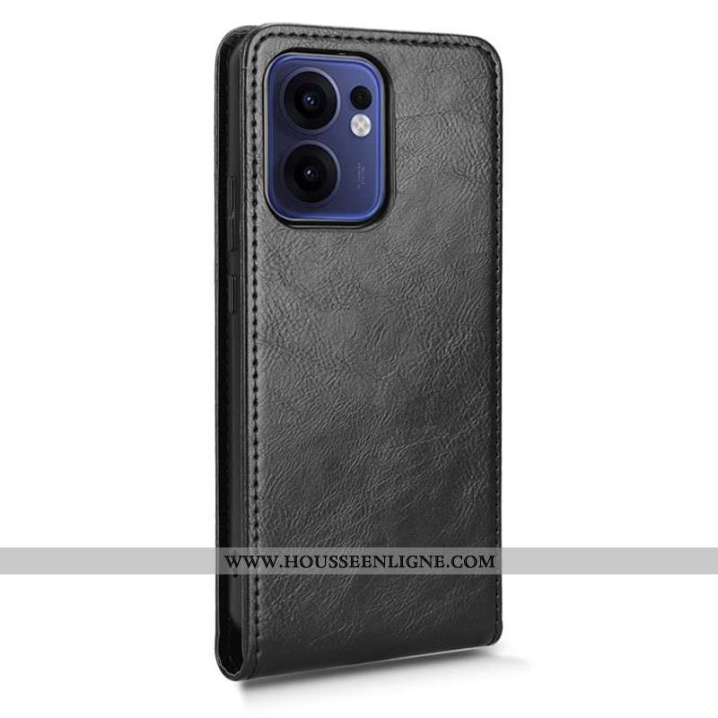 Housse Oppo Reno 13F 4G / 5G / FS 5G Design Rabat Vertical