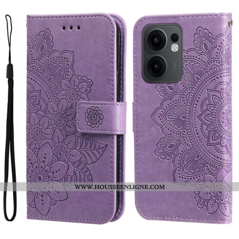 Housse Oppo Reno 13F 4G / 5G / FS 5G Empreinte Mandala