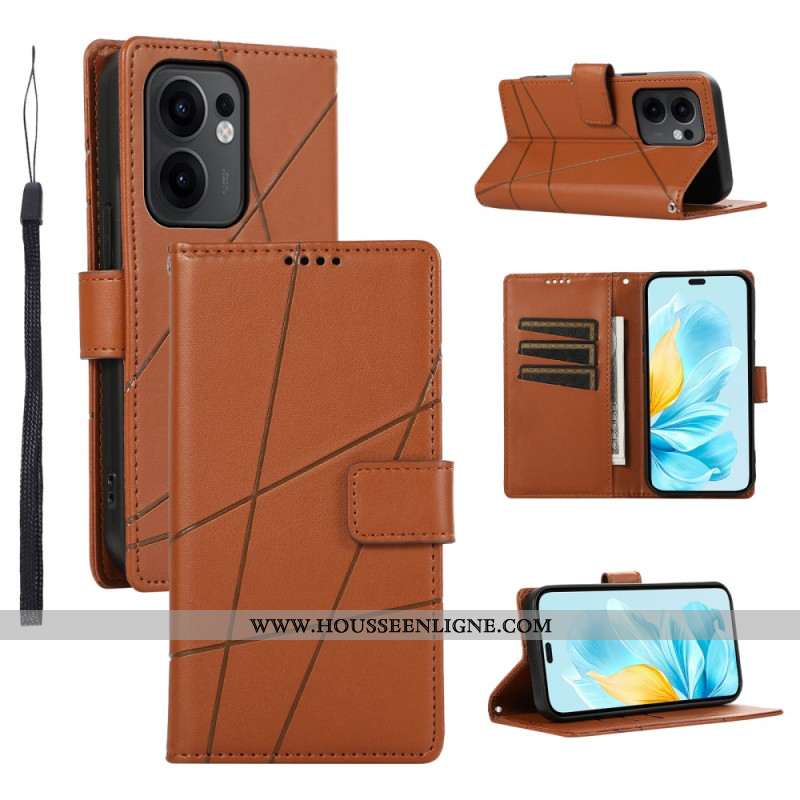 Housse Oppo Reno 13F 4G / 5G / FS 5G Lignes