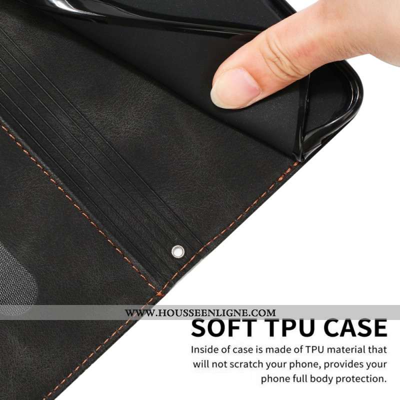 Housse Oppo Reno 13F 4G / 5G / FS 5G Lignes Géométriques à Lanière