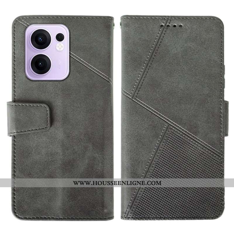 Housse Oppo Reno 13F 4G / 5G / FS 5G Lignes IDEWEI