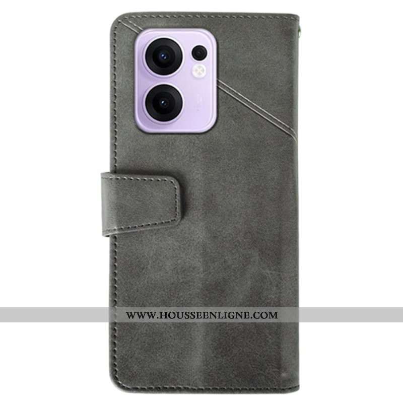 Housse Oppo Reno 13F 4G / 5G / FS 5G Lignes IDEWEI